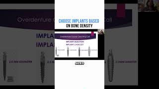 Choosing Implants Based on Bone Density [upl. by Paolo829]