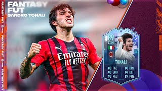 BEST SERIE A CDM 🤔 89 FUT FANTASY SANDRO TONALI PLAYER REVIEW  FIFA 22 ULTIMATE TEAM [upl. by Rogerg357]