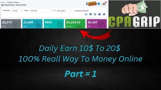 CPA Marketing Bangla Tutorial 2024 Part  1 [upl. by Aieka]