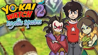 The BIG YoKai Battle between Fleshies and Bonies  YoKai Watch 2 Psychic Specters Ep8 [upl. by Kurman]