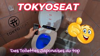 TOKYOSEAT Abattant WC Japonais Lavant Séchant Revue Installation Démo [upl. by Assirual]