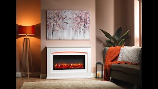 Danby Electric Fireplace Endeavour Fires UK [upl. by Brnaba]