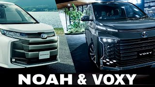 2022 Toyota Noah and Voxy  8 seater Minivans Debut In Japan [upl. by Justus204]