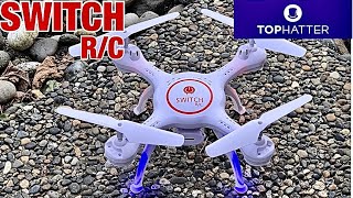 Tophatter Budget Drone Switch RC Syma X5UW Clone [upl. by Anayik]