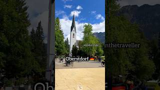 Oberstdorf is a must visit town in Germany 🇩🇪 germany [upl. by Boru18]