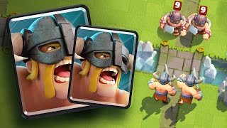 USEI BÁRBAROS DE ELITE NOVA CARTA CLASH ROYALE [upl. by Nicky]