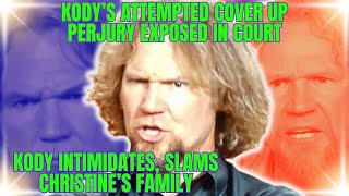 Kody Brown is GOING TO LOSE EVERYTHING SHOCKING COURT RECORDS EXPOSE MASSIVE COVERUP SCANDAL [upl. by Libenson]