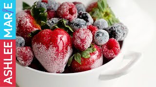 How to make Sugared Berries [upl. by Redmer]