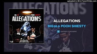 BIG30  Allegations feat Pooh Shiesty Instrumental [upl. by Heyer]