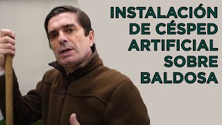 COMO instalar cesped Artificial sobre BALDOSA  ARMON ® [upl. by Gifford]