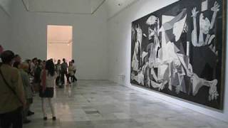 Picassos Guernica en Museo de Arte Reina Sofia Madrid [upl. by Akibma801]