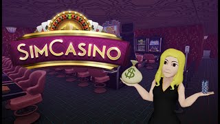 SimCasino  First Few Mins Gameplay [upl. by Almita872]