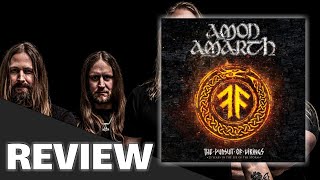 AMON AMARTH  The pursuit of vikings 25 years in the eye of the storm Review [upl. by Kelula]