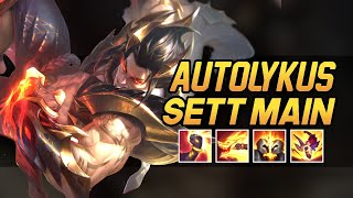 Autolykus quotRANK 1 SETTquot Montage  Best Sett Plays [upl. by Tandi]