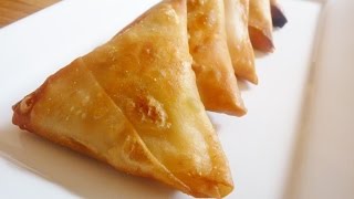 Episode 36  Ramadan Series Chicken Samosas  Samoussas Poulet [upl. by Oyek137]