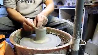 COME SI REALIZZA UNA TAZZA DA TE IN CERAMICA HOW TO MAKE A CERAMIC CUP OF TEA [upl. by Perkin]