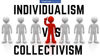 Differences between Individualism and Collectivism [upl. by Ettener]