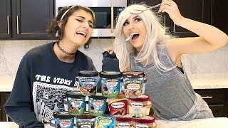 ICE CREAM CHALLENGE w Sister [upl. by Fox]