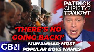 Muhammad Takes Over As Most Popular Boys Name In UK  ‘Irreversible Cultural Change In Britain’ [upl. by Atilol]