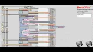 three plate mold expandable cavity [upl. by Ayikan]