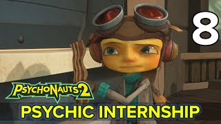 8 Psychic Internship Let’s Play Psychonauts 2 PC w GaLm [upl. by Circosta]