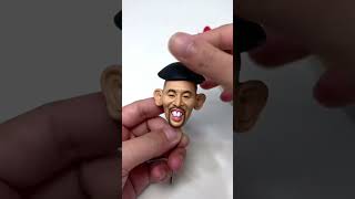 Clay Artisan JAY ：Crafting a Funny Clay Portrait with Personality [upl. by Nnylyoj]