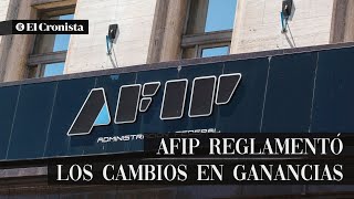 Ganancias  AFIP reglamentó cambios en Ganancias rige con los salarios de junio y con el aguinaldo [upl. by Ruhtua]