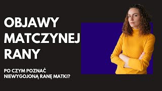 Objawy matczynej rany Skąd wiedzieć że chodzi o wczesną relację z matką [upl. by Ardnahcal254]