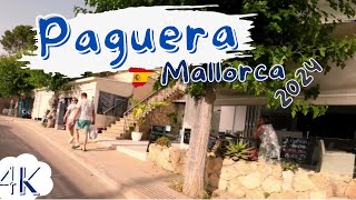 Walking in Paguera 2024 Hotels near the Peguera Boulevar  Paguera Mallorca [upl. by Ardnasirk115]