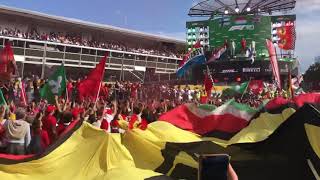 Monza F1 2019 Podium  Italian National Anthem [upl. by Rotceh752]