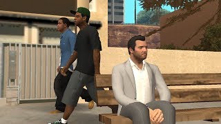 Playing GTA 5 in GTA San Andreas [upl. by Ahsiruam273]