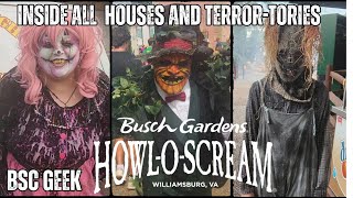 Busch Gardens Williamsburg VA HOWLOSCREAM 2024 [upl. by Howell210]