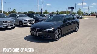 2020 Volvo S90 T6 RDesign walkaround and horn [upl. by Swanson]