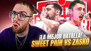 ¡LA MEJOR BATALLA SWEET PAIN vs ZASKO FMS ESPAÑA J3 [upl. by Meekar]