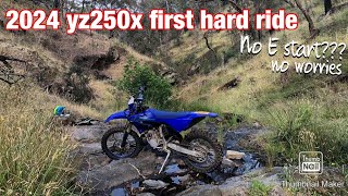 2024 yz250x enduro ride [upl. by Tugman322]