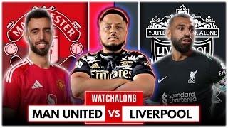 Man Utd 03 Liverpool  Premier League  Watchalong WTroopz [upl. by Winona]