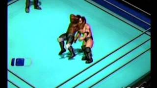 Fire Pro Wrestling D Booker T vs The Rock Part 1 [upl. by Shirley]