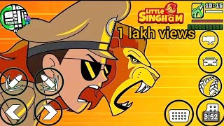 🤩New Latest Singham Little Singham  Little Singham Little Singham [upl. by Ellenid]