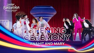 Anahit amp Mary  Tarber  Junior Eurovision 2022 Opening Ceremony [upl. by Jona]