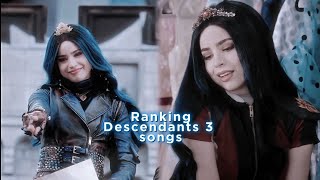 Ranking Descendants 3 songs [upl. by Rider748]