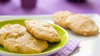 Genial amp lecker Express ErdnussbutterCookies aus nur 3 Zutaten [upl. by Nore]