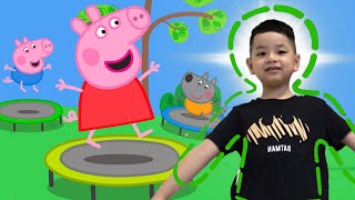 Peppa Pig Games Jump and Giggle All Chapter  Games for Kids [upl. by Benildas942]