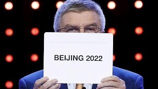 IOCAbstimmung Peking wird Gastgeber der Olympischen Winterspiele 2022 [upl. by Ttelrats624]