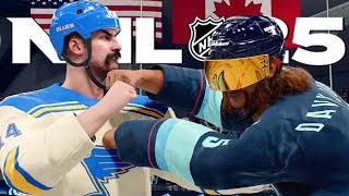 NHL 25  BE A PRO ep 2  Davy Jones VS General ZOD [upl. by Asoramla939]