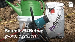 Baumit FixBeton gyors egyszerű [upl. by Cheslie938]