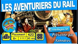 La vidéorègle du jeu quotLES AVENTURIERS DU RAIL quot  Big Cities  1910  Mystery Train 420 [upl. by Desmond]