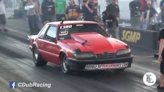 CDub Racing 4G63 Foxbody Mustang [upl. by Duleba183]