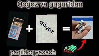 QOĞOZ VA GUGURT DAN PAQILDOQ YASASH [upl. by Eniar]