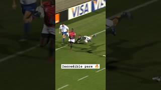 He outpaced Habana 😳 Rugby Shorts Shorts PacificNationsCup [upl. by Florentia]