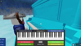 ROBLOX PIANO  Lovely by Billie Eilish SHEET IN DESC [upl. by Duwalt]